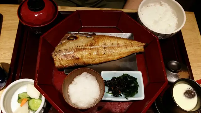 燒花魚定食