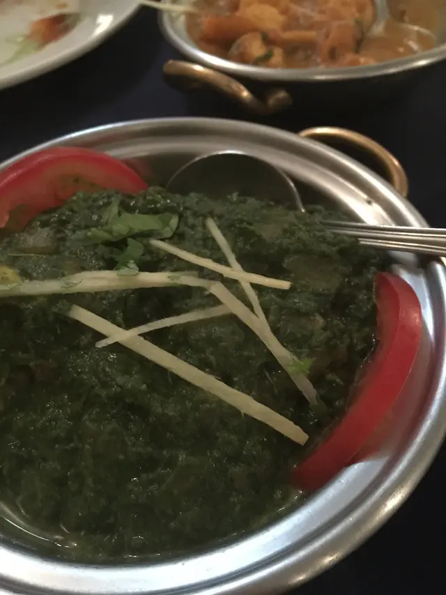 Cottage cheese w spinach