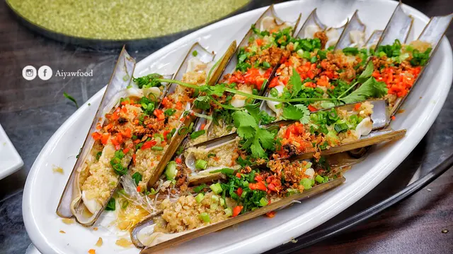 蒜蓉粉絲蒸大蟶子皇