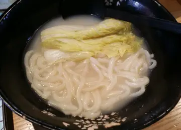 立魚湯手打烏冬 - $58