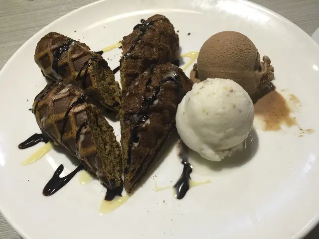 Waffle不好吃,只叫雪糕就好了