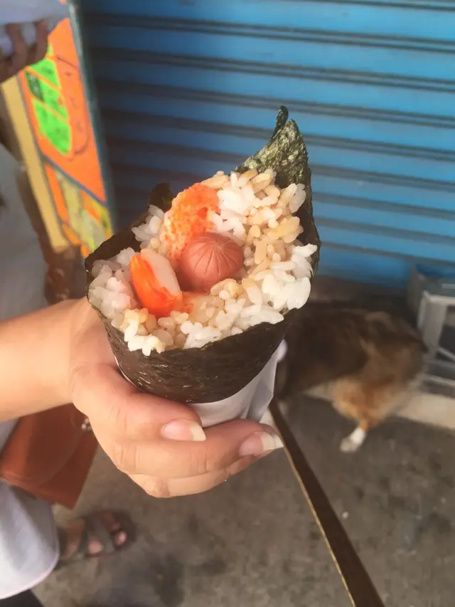 蟹柳腸仔蟹子手卷