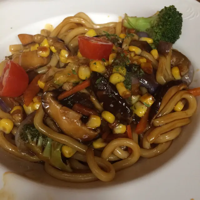 照燒汁野菜烏冬