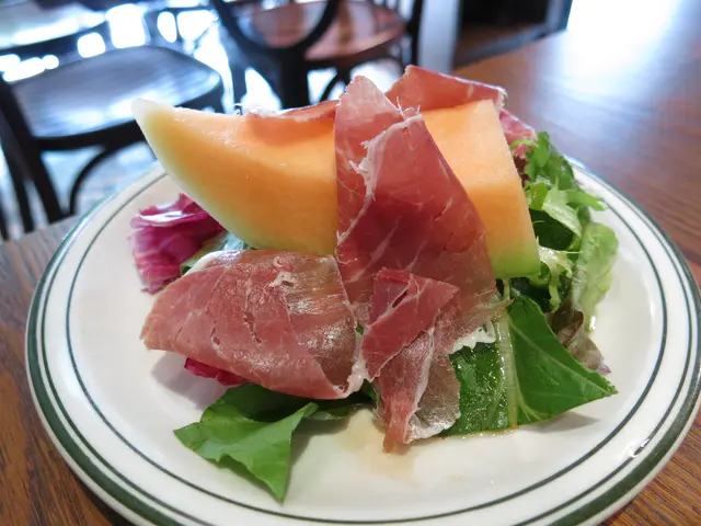 法國蜜瓜配 Bayonne 火腿