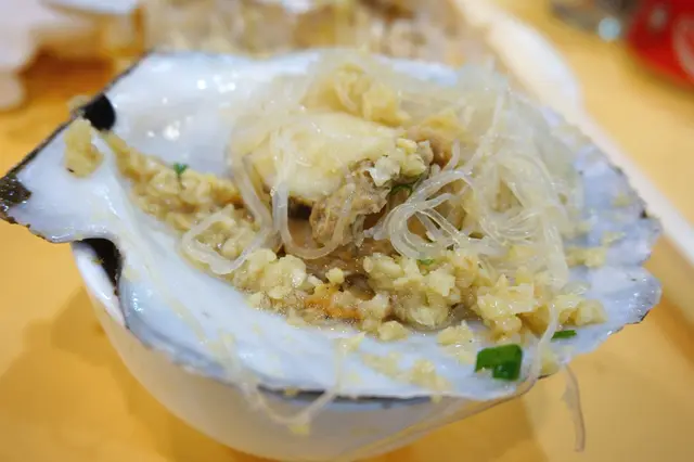 蒜蓉蒸扇貝