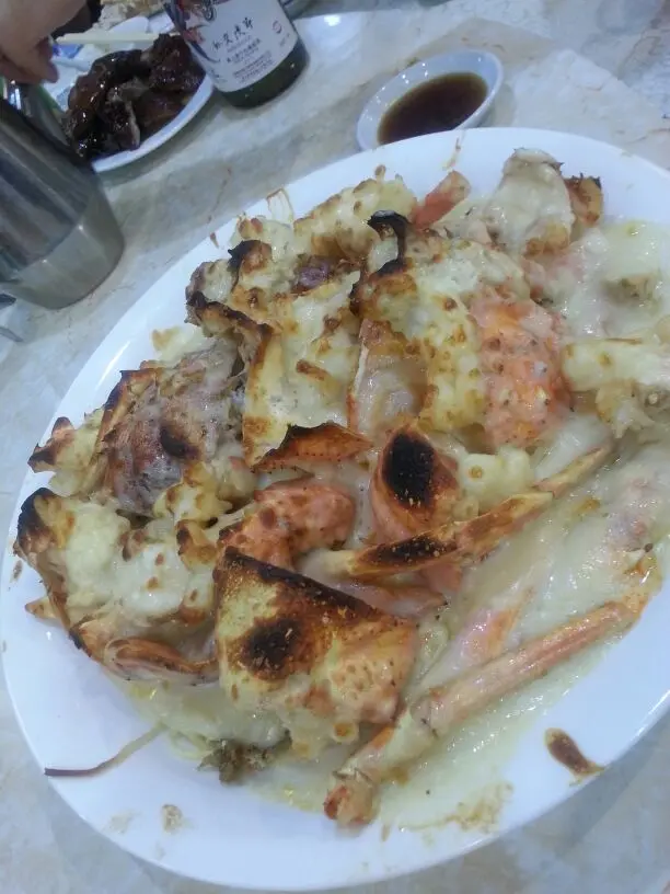 芝士龍蝦伊麵 ~普通芝士龍蝦伊麵冇咩特別, 但D伊麵好似吾太似伊麵