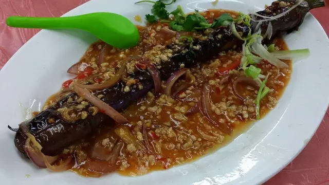 eggplant with minced pork (1 look)