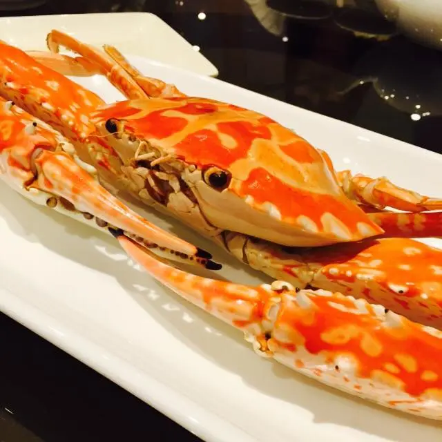 潮式白烚凍花蟹