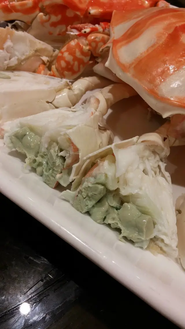 蟹膏那些我興趣不大就沒有一嚐了，單看蟹肉部分還是可以的