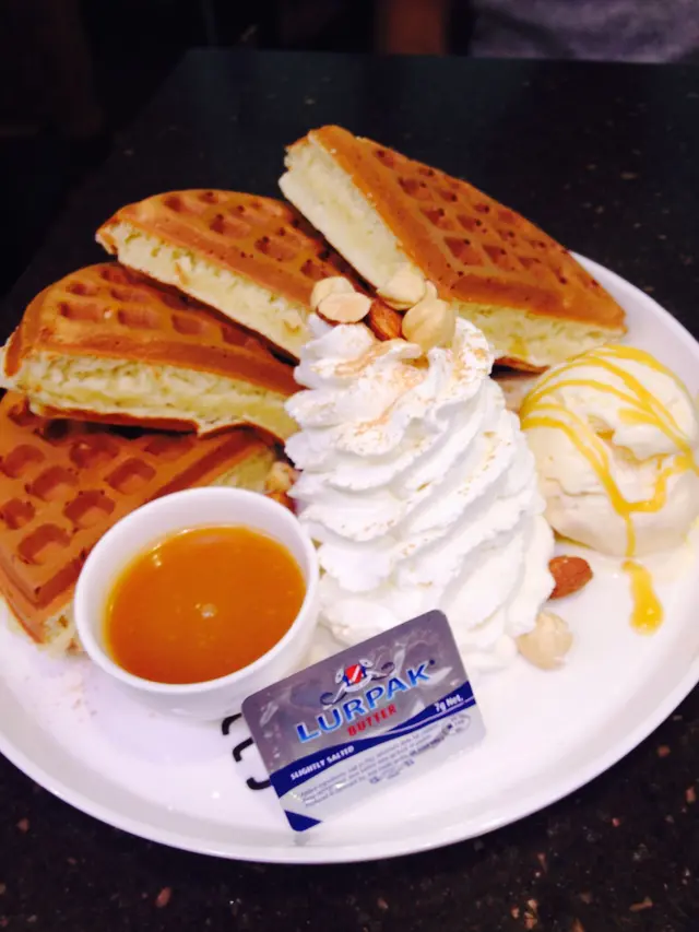 海鹽焦糖雪糕鬆餅