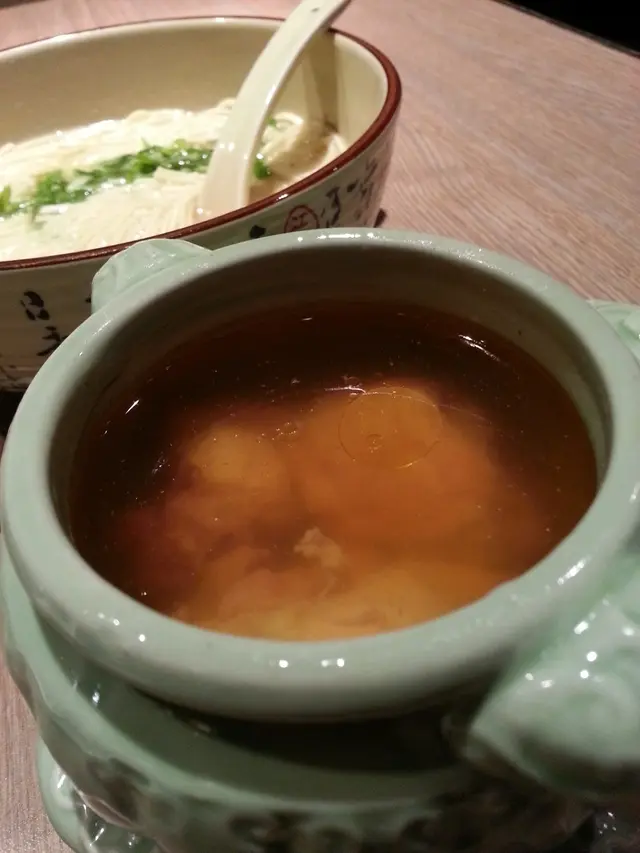 清炖雞湯 - 像溏心蕃薯之顏色