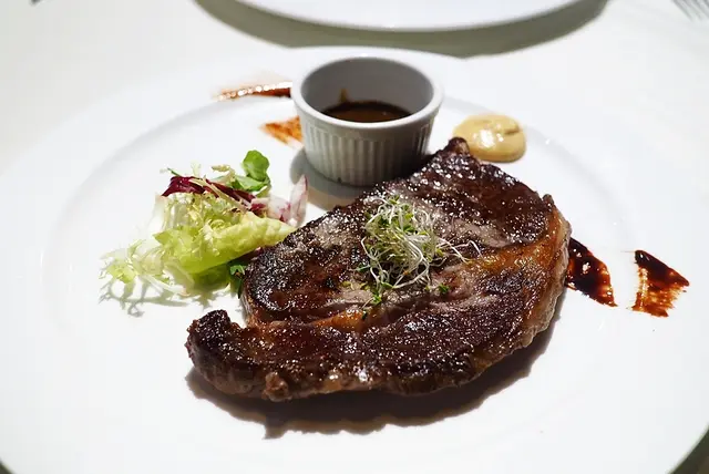 烤美國安格斯300日肉眼(200g)配紅酒汁