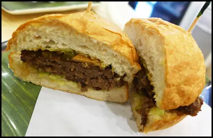 黑菇漢堡飽