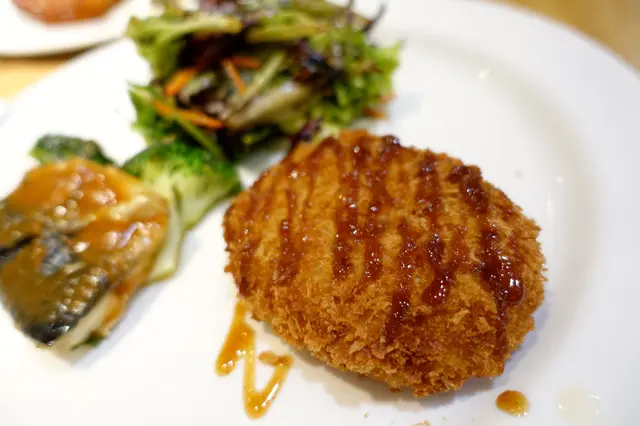 枝豆薯餅