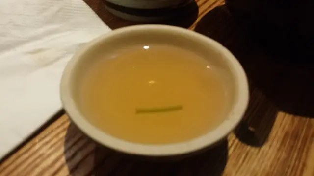 海鮮土瓶湯的小湯碗
