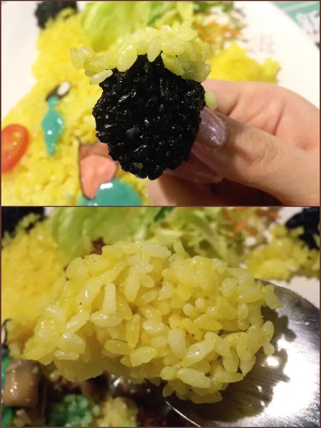 飯粒較硬