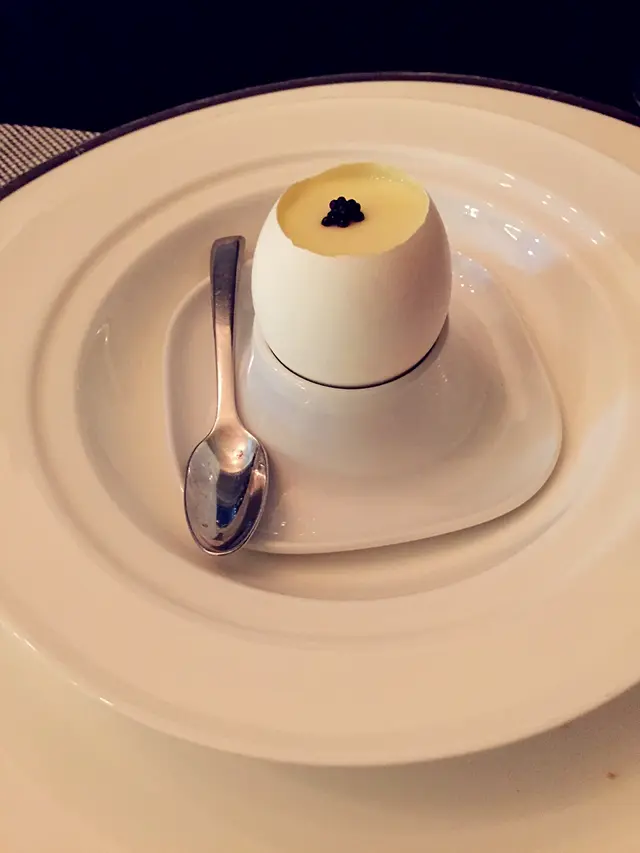 法式魚子蟹肉蒸蛋