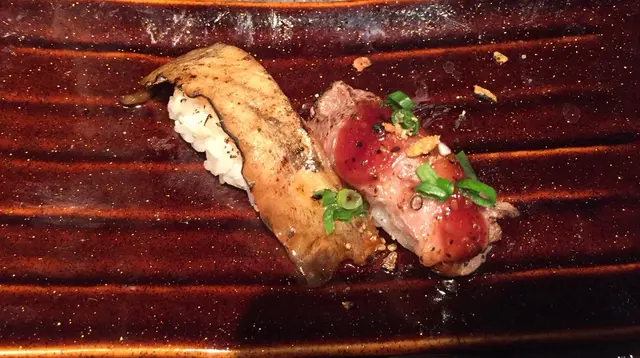 朋友點的壽司～no comment