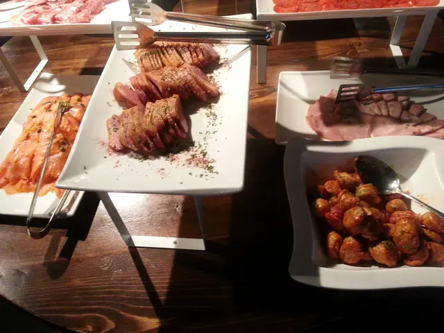 鴨胸,腸仔, 煙三文魚, 凍肉
