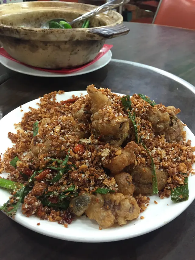 避風塘懶尿蝦肉