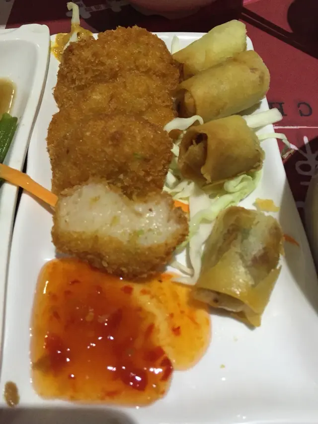 蝦餅春卷
