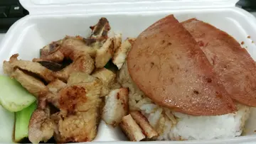 香煎豬扒餐肉飯