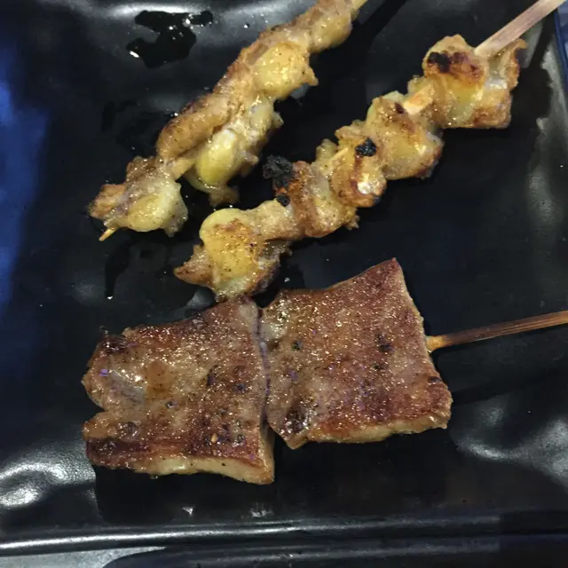 雞軟骨及牛舌串燒