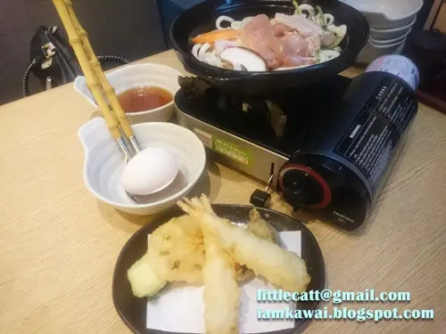 天婦羅鍋燒烏冬