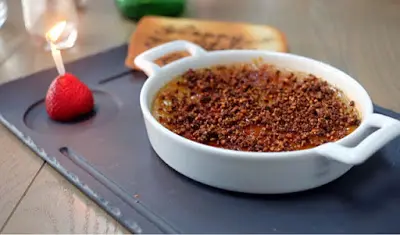 Hazelnut creme brûlée