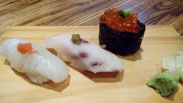 特色時令壽司三點