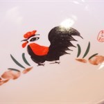 印上中式水墨公雞