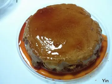 焦糖炭燒咖啡布丁蛋糕