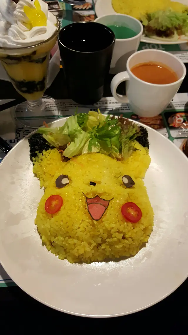 個飯本身有味道！