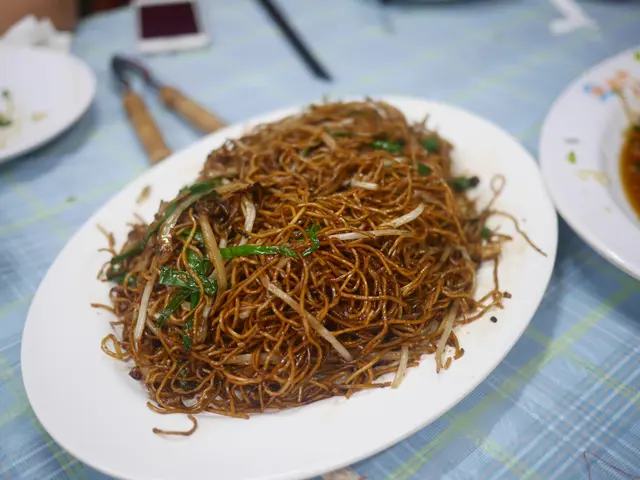 豉油皇蟹油炒麵