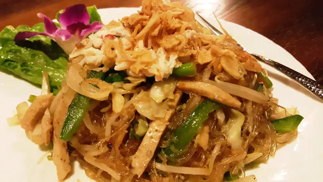 越式蟹肉炒粉絲