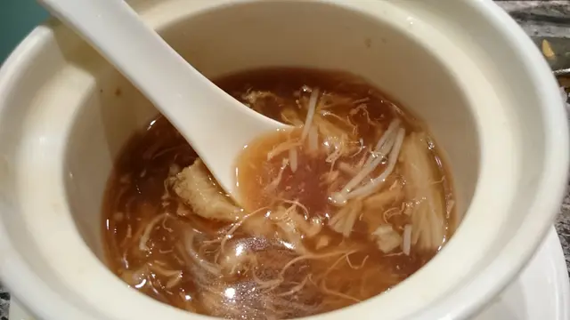 竹苼瑤柱鷄絲翅