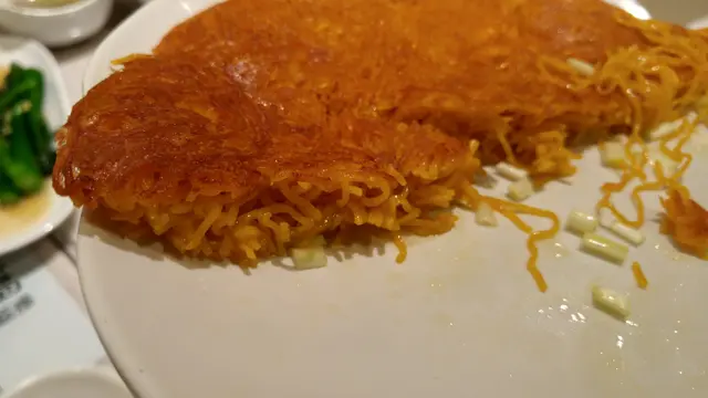 麵身帶膠質,夠挺身,好功夫!