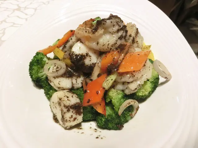 黑松露帶子蝦球