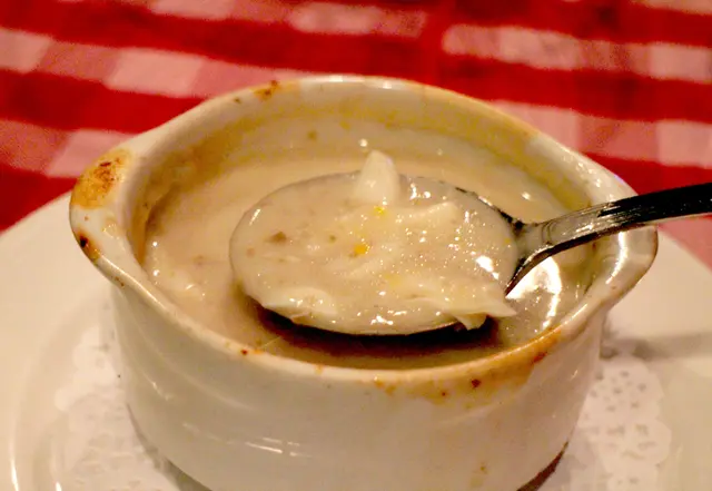 芝士焗鮮蟹肉蘑菇湯