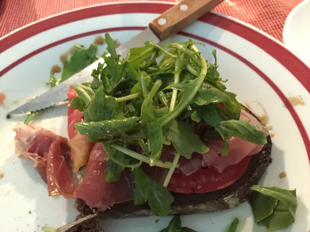 Parma ham 配黑麥包