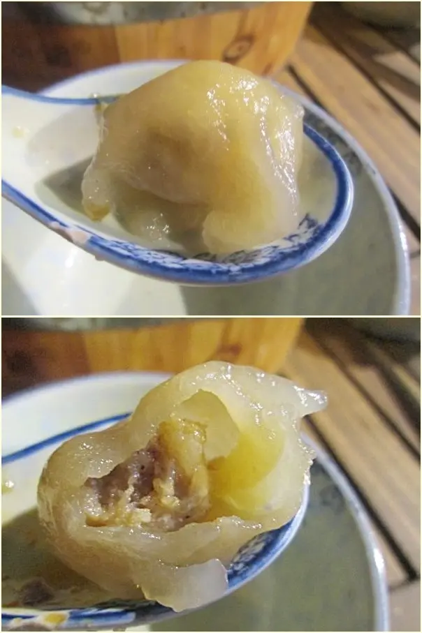 內饀鹹香入味