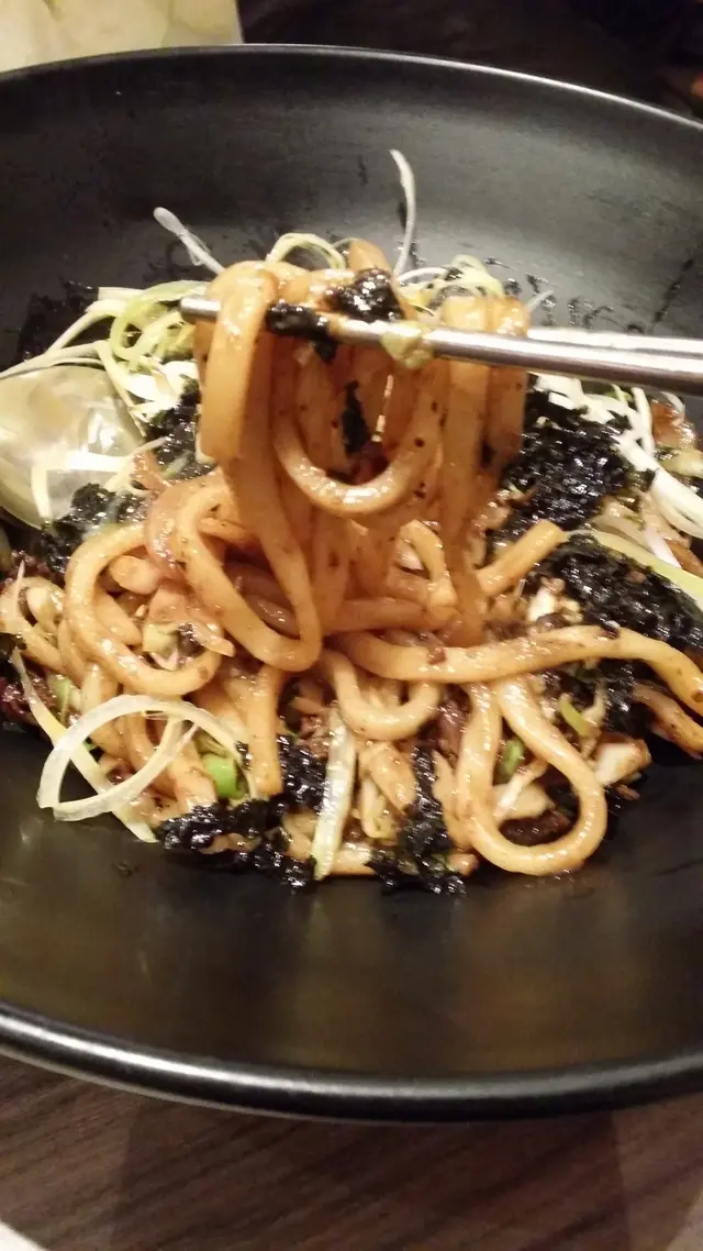 韓式牛肉炒烏冬
