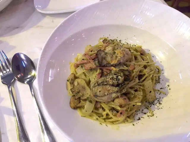 煙腩蠔肉忌廉意大利麵