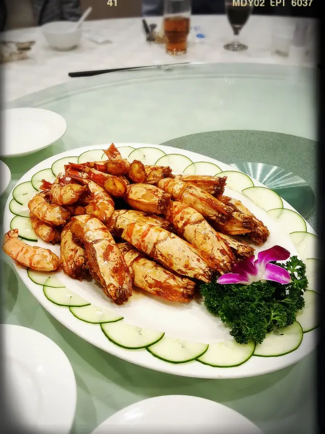 豉油皇煎大蝦碌