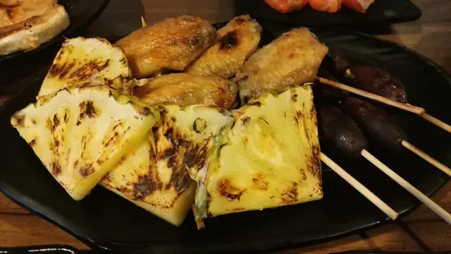 菠蘿很熟, 清甜, 清新的菠蘿味散發