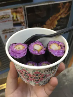 炸虾紫菜饭卷