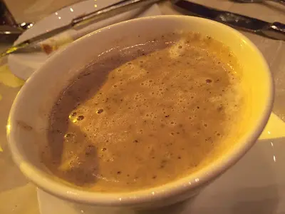 Forest Mushroom and Black Truffle Soup