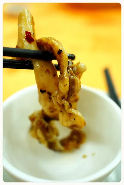 豉椒炒蟶子