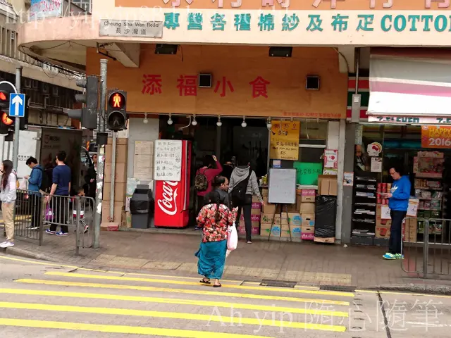 舊區中的小店「添福小食」