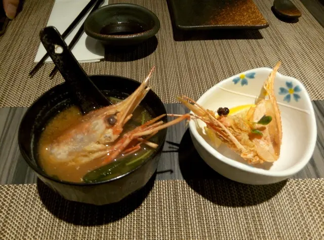 左面: 面豉湯; 右面:食法香炸